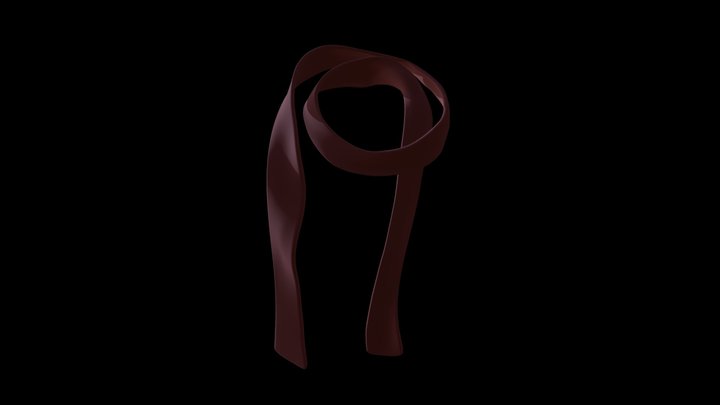 Character scarf 3D Model