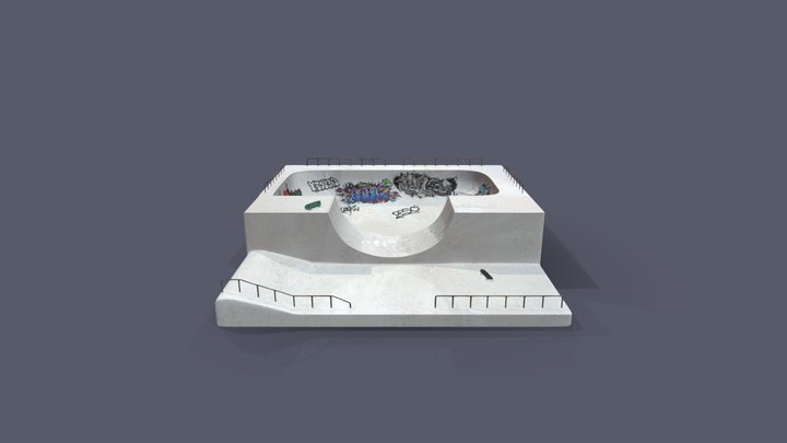 Skatepark 3D Model