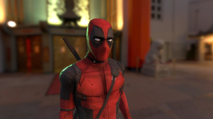 Deadpool 3D Model