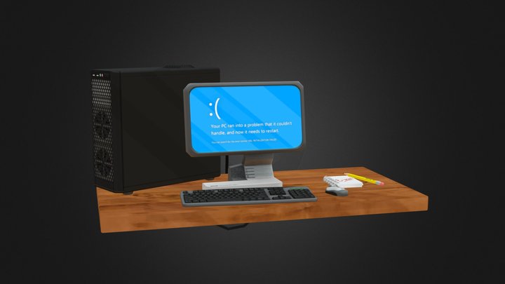 Desktop 3D Model