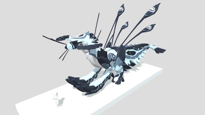Creatures of Sonaria Polymonstrum 3D Model