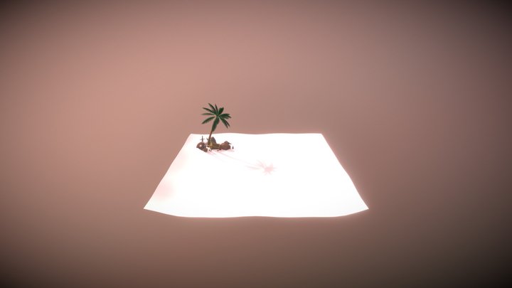 Baker Buried Treasure 3D Model
