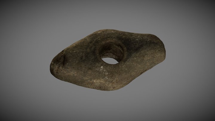 Stone Axe 3D Model