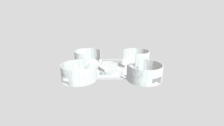 Plaza 3D Model