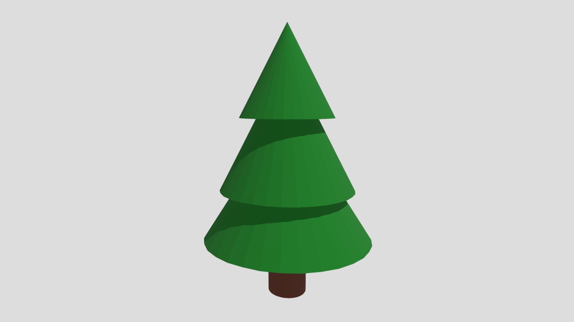 Low poly fir tree - Download Free 3D model by Virtuelle 20 (@virtuelle ...