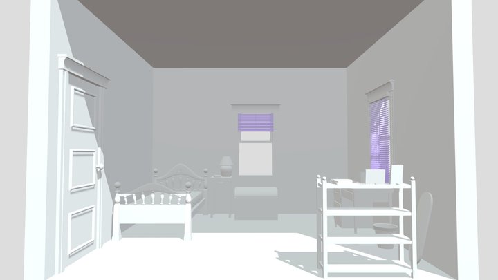 Cenário Interno - Wenndie Fiori 3D Model