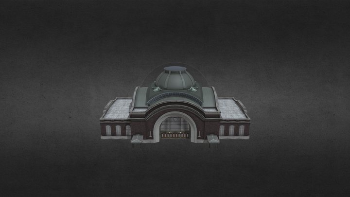 Tacoma Union Station 3D Model