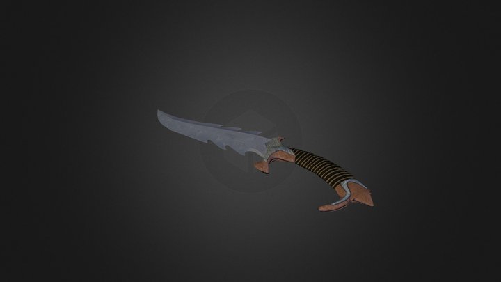 Mortal Knife 3D Model