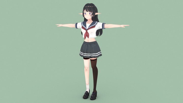 Shigatsu 3D Model