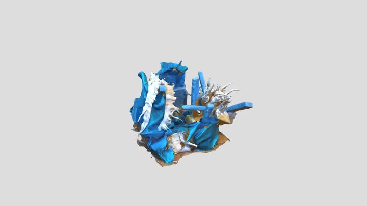 Kristal_ Smurf 3D Model