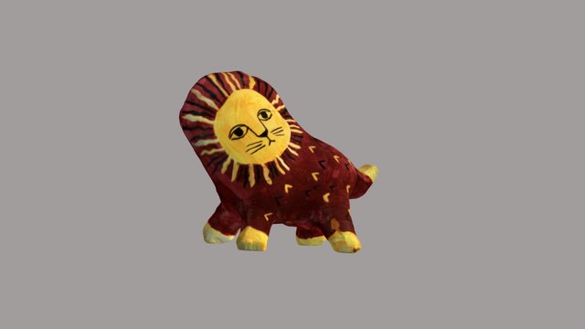Red Lion 3D Model