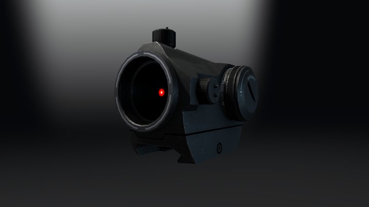 Element T1 Red Dot Sight 3D Model