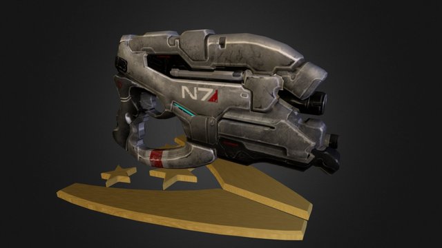 N7 Eagle ( Mass Effect 3 ) 3D Model