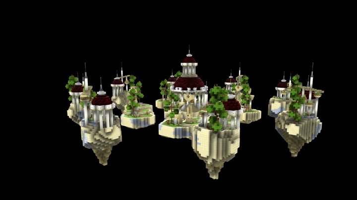 Skywars - Greek Palaces 3D Model