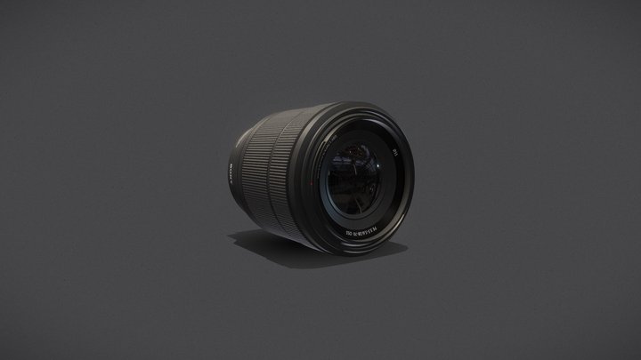 Camera Lens 3D Model