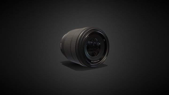 Camera Lens 3D Model