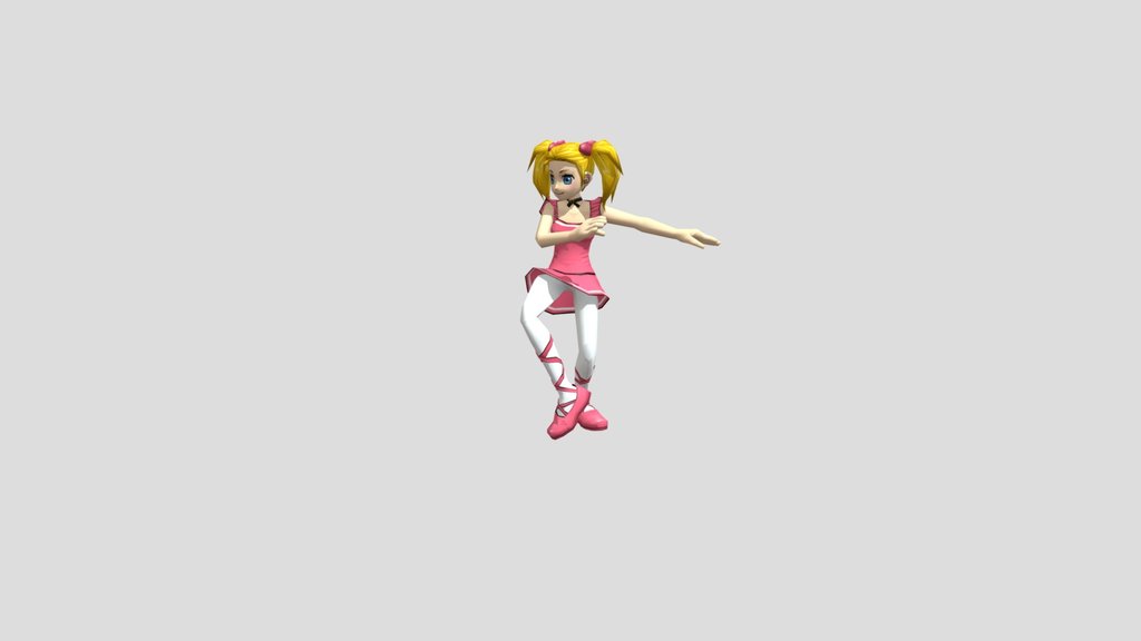 Fusionfall-Dee Dee (Dancing)