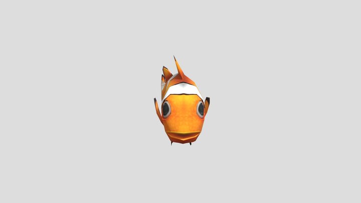 Clownfish 3D Model