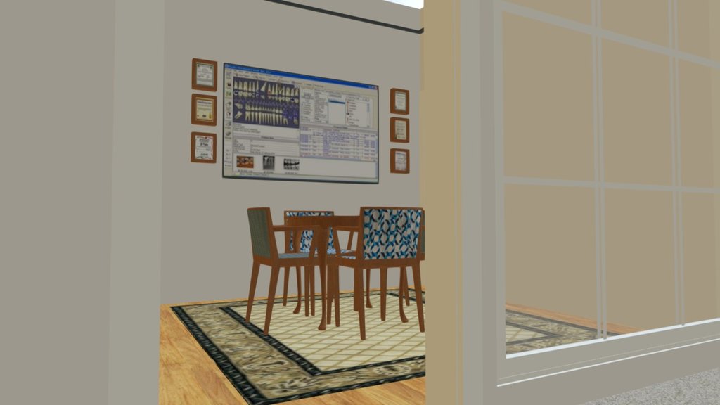 1900 Sq. Ft. 3-d Dental Office-Strip Mall