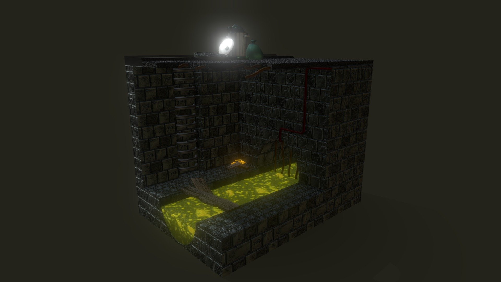 Sewer Cubicle