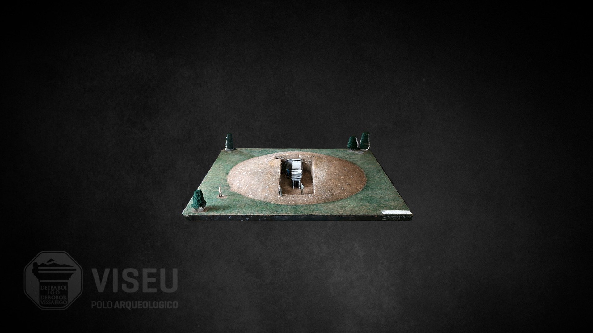 Maquete de Mamaltar de Vale de Fachas