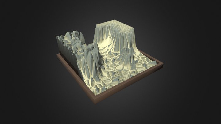 World - The Barren Keep (Base) 3D Model