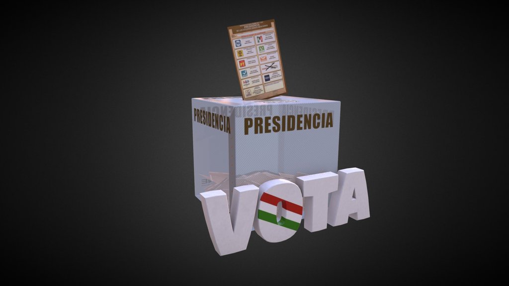 Mexico Voting Box (2018 Presidential Election)