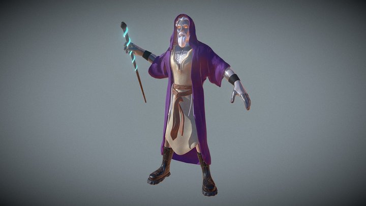 Moses Posed Preview 3D Model