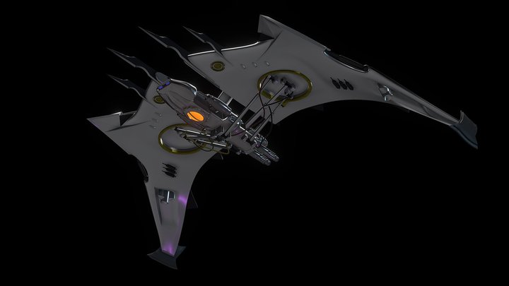 Green Goblin Glider 2002 3D Model