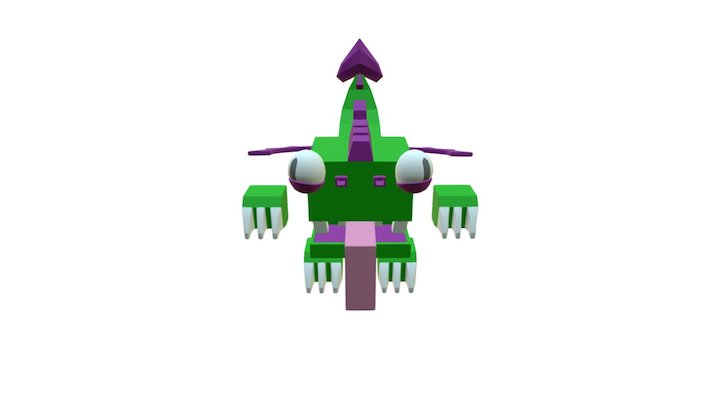 Babydragon [Cube Carnage] 3D Model