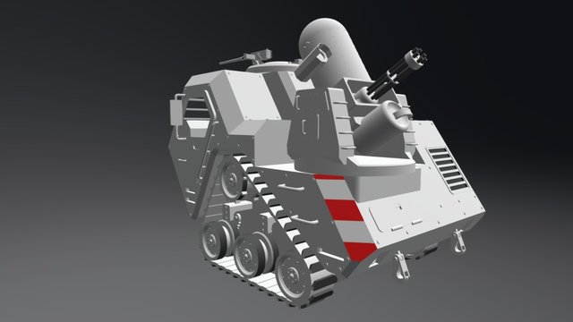 CIWSvehicle 3D Model