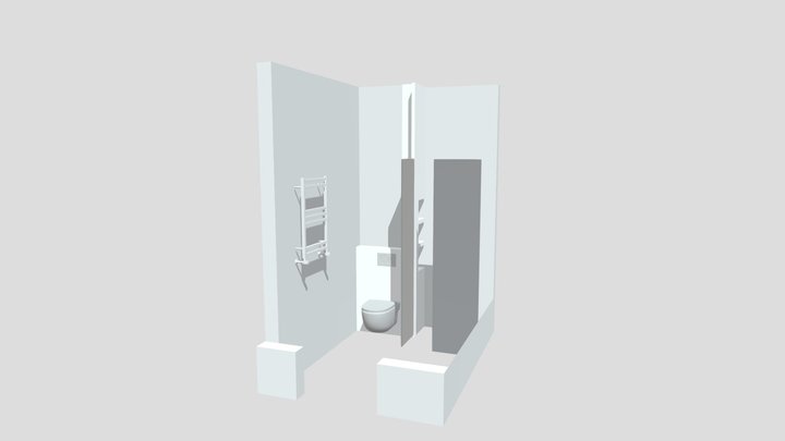 north_appt_Bathrooms tualet_master bedroom from 3D Model