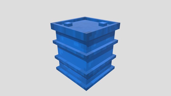 Steel Barrel 3D Model