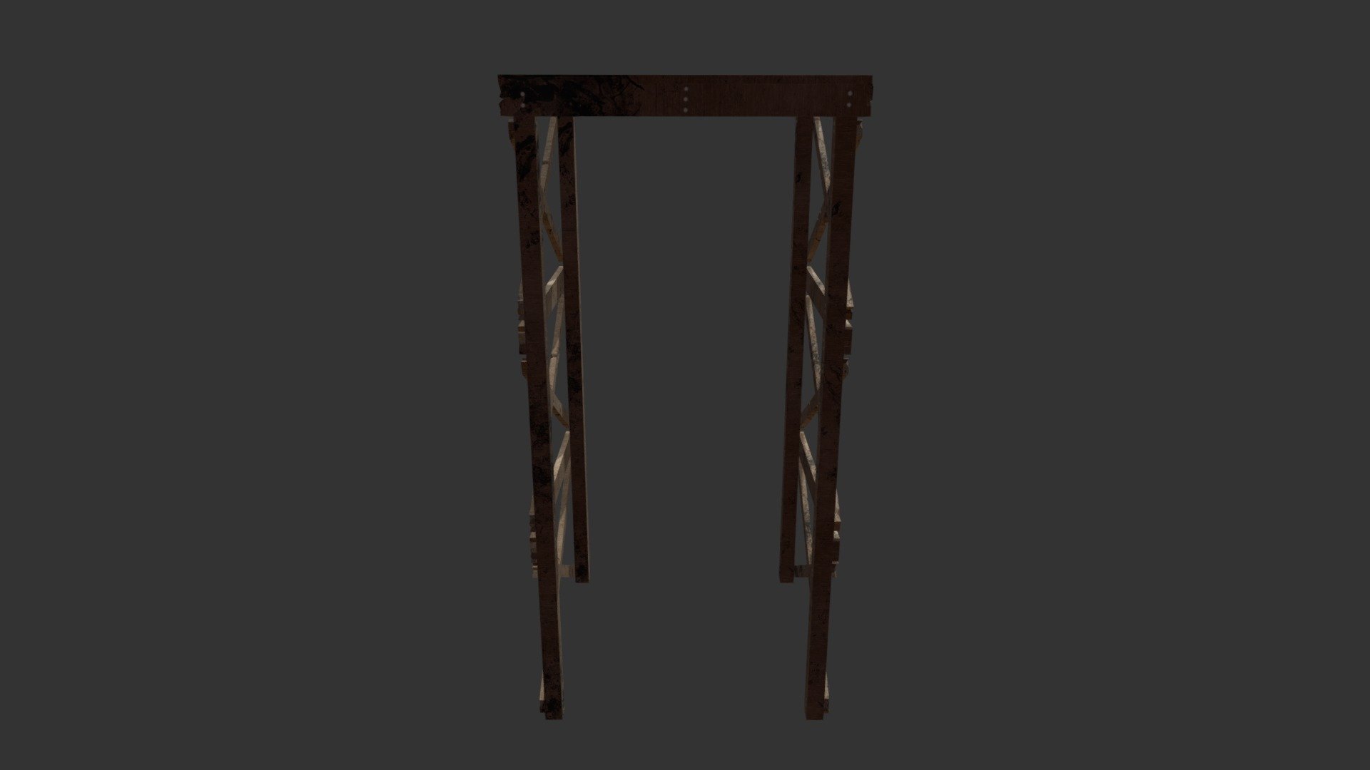 Wood Platform Stair System - Flat 3