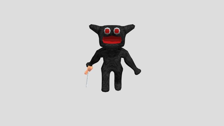 big scary monster texture finally 3D Model