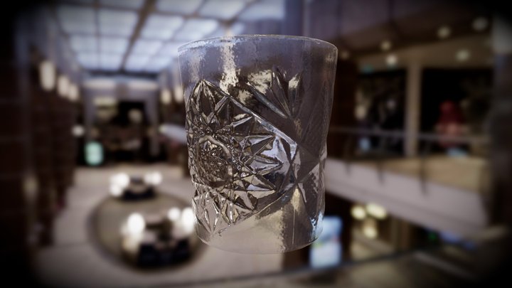 Crystal Cup 3D Model