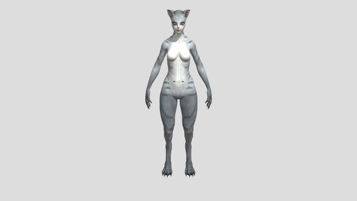 Ferre female Archeage 3D Model