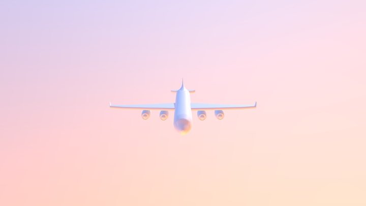 10781393 Plane 3D Model