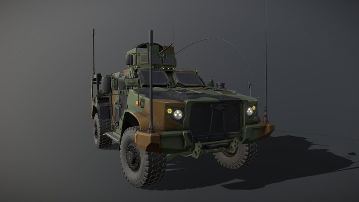 Oshkosh JLTV | PBR| Game ready 3D Model