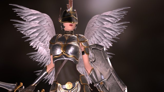 Protector Angel 3D Model