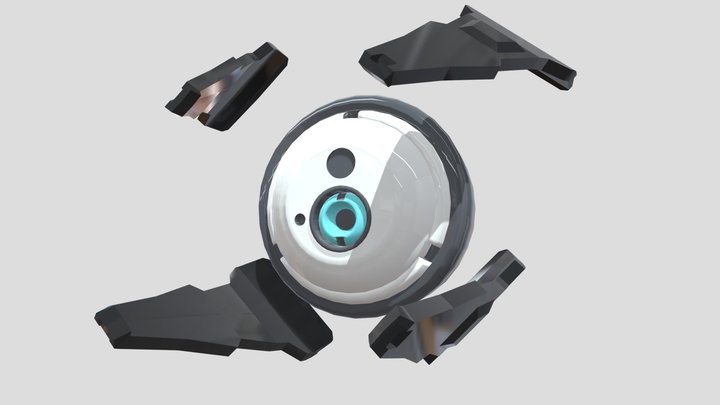 Sentry Bot 3D Model