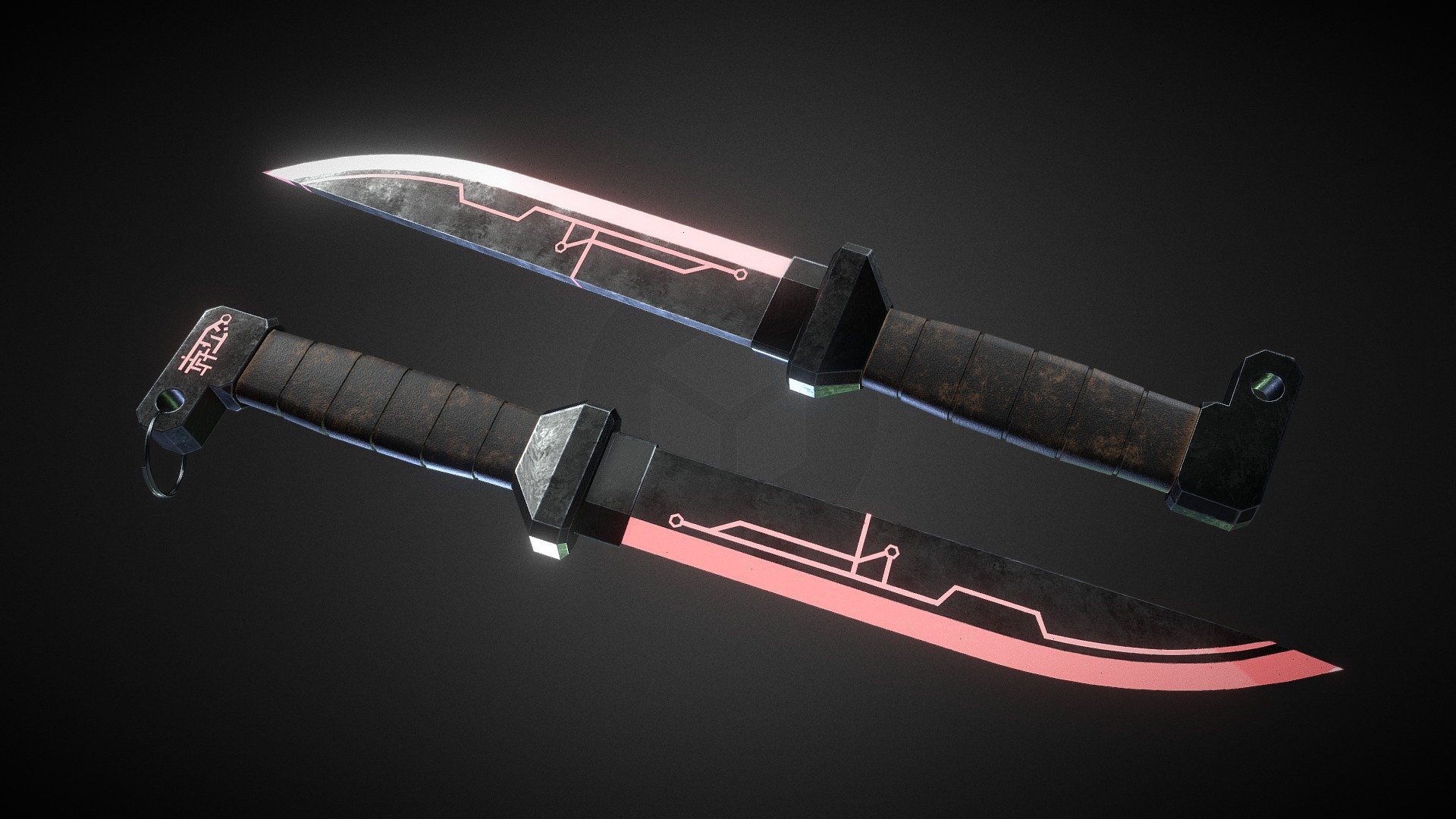 Cyber Knife 3D model by Darkslaye (NotDarkslaye) [5bf53e4] Sketchfab