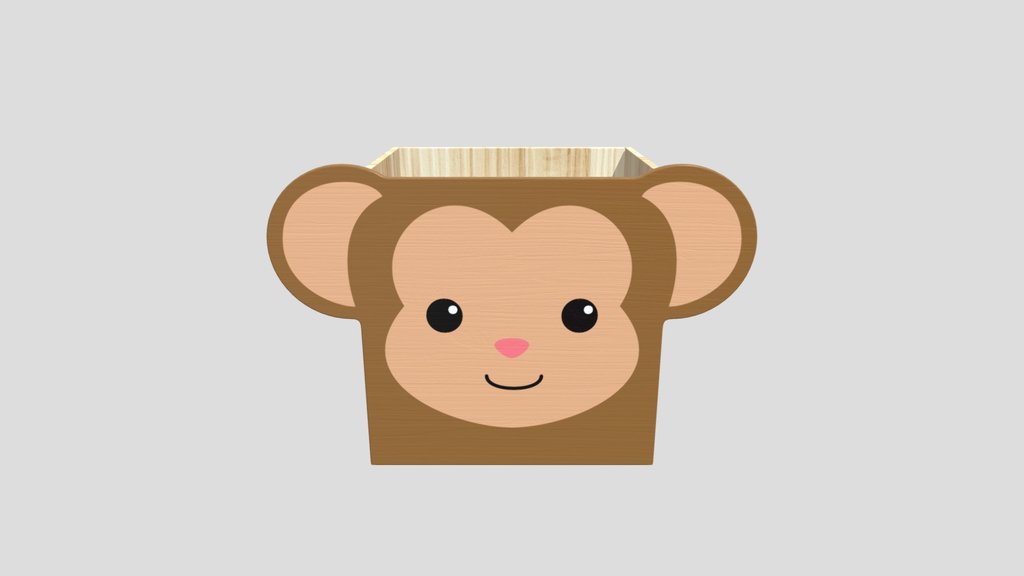 Animalbox Monkey Storage Box