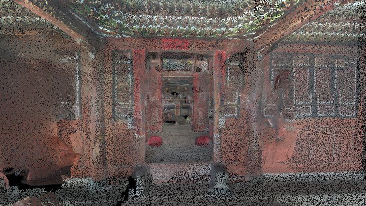 Taishangong - Whole Interior 3D Model
