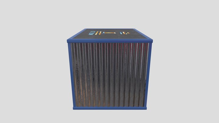 Бытовка мини-офис 3D Model