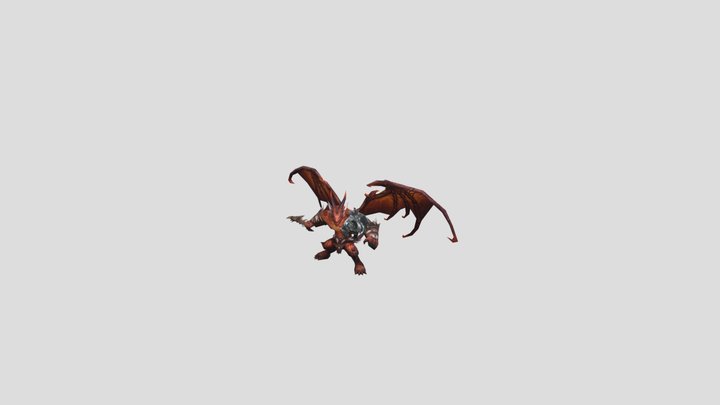 Dragon lava fighter 3D Model