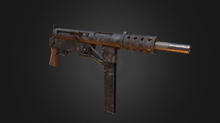 Blyskawica SMG 3D Model