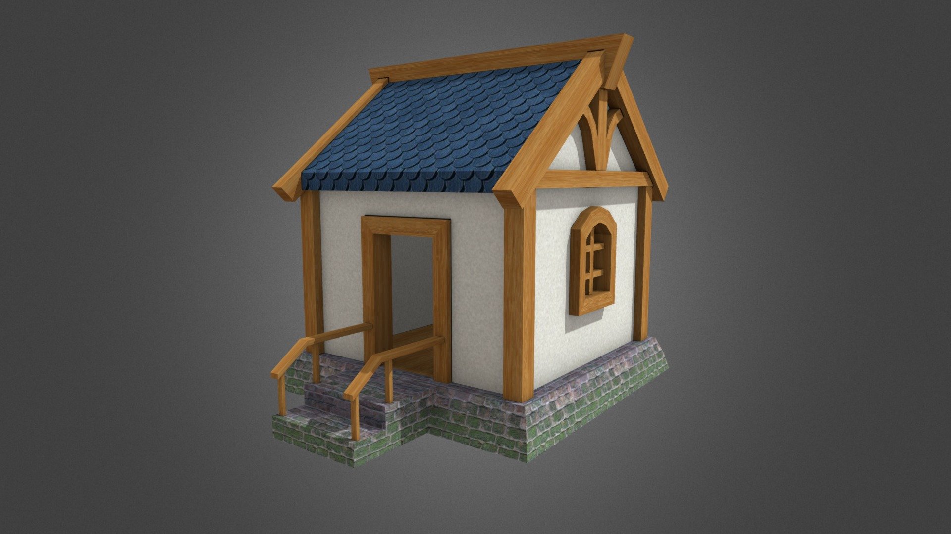 Small Hut - Buy Royalty Free 3D model by Tiyshen [5bfa220] - Sketchfab