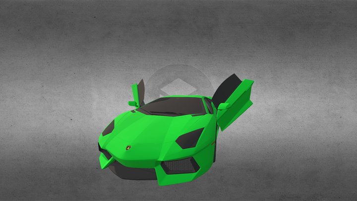 Lamborghini aventador 3D Model