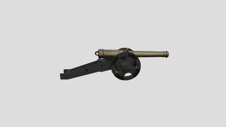 Cañon 3D Model